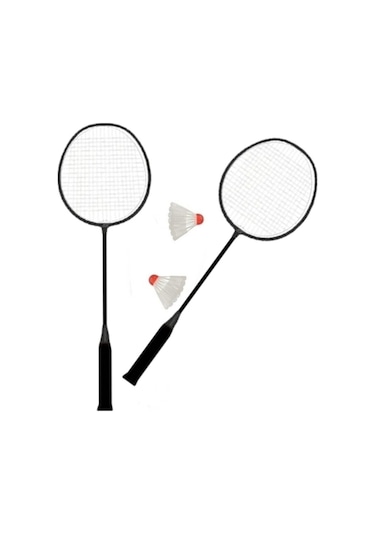 Adet Badminton Raketi & 1 Adet Badminton Topu Oyun Seti