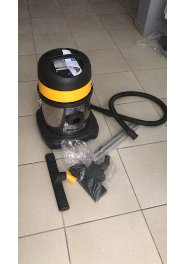 Powerwash Pw-40p Çelik Gövdeli Tek Motorlu Islak Kuru Süpürge