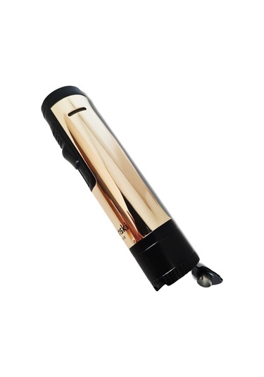 Lubinski Metal Pürmüz Puro Delici İğne Ve Sehpalı Çakmak Siyah-gold