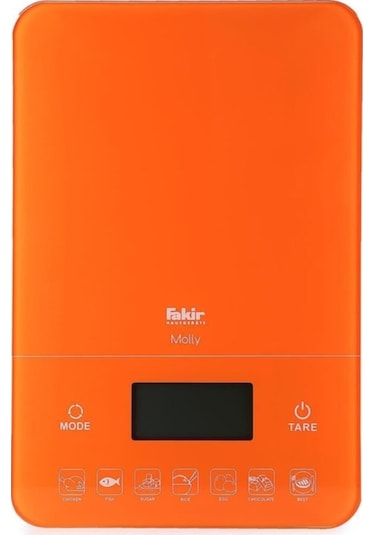 Fakir Molly Turuncu Dijital Mutfak Tartısı