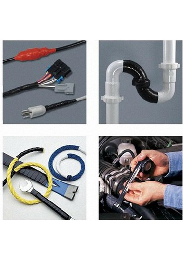 150cm Bant Yaması Güçlü Güçlü Kauçuk Su Geçirmez Conta Tamir Bandı Rulosu