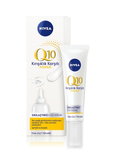 Nivea Q10 Plus Kırışıklık Karşıtı Göz Bakım Kremi 15 ML