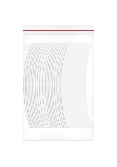 Walker Tape Sensi Tak Protez Saç Bandı Oval C (2 CM x 7.5 CM 36 Adet