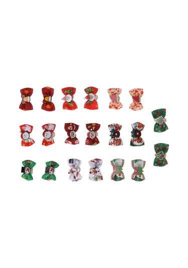 Noel Köpek Saç Fiyongu Sevimli Çok Renkli Bakım Evcil Hayvan Saç Topuzu Lastik Bantlı Yavru Kedi İçin 20 Adet Çok  Renkli