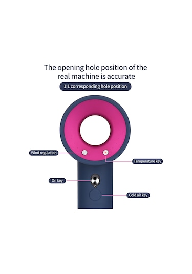 İçin Saç Kurutma Makinesi Darbeye Dayanıklı Silikon Koruyucu Kılıf Mercan Turuncusu