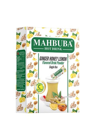 Mahbuba Tek İçimlik Zencefil Bal Limon Aromalı Oralet Çayı 240'lı