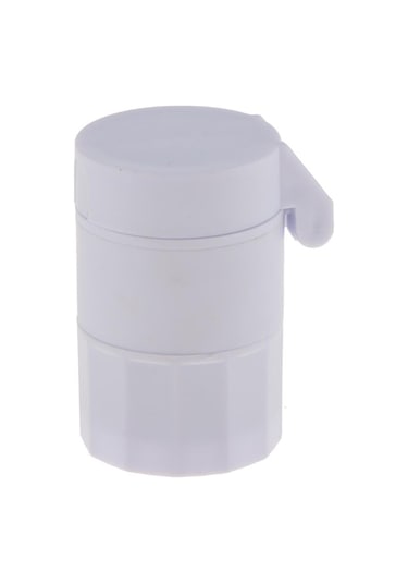 Dolıty Hap Tablet Öğütücü Bölücü Kesici Saklama Beyaz Beyaz