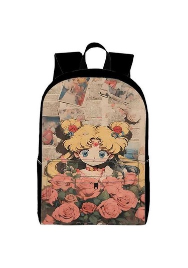 Trendooze Uygun, Siyah Siyah Sırt Seyahat, Sailor Organizasyon Moon Kawaii Karikatür, İş İnç İle, İçin, Genç, Dizüstü Çoklu Cf74 Çantası, Çalışması Bölmeleri Bilgisayara 15.6 Zd Siyah