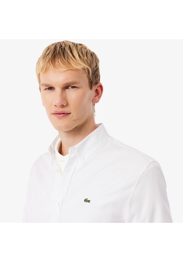 Lacoste Ch2933-001 Erkek Gömlek Beyaz