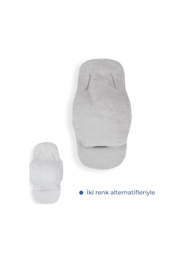 Babyjem Ana Kucağı Bel Desteği Havlu Gri