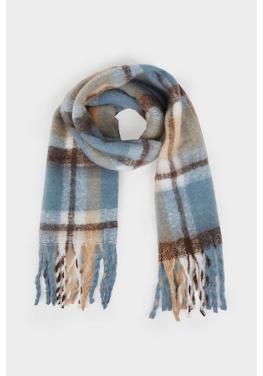 Defacto Kadın Atkı F3441ax25wnbe2 Mavi