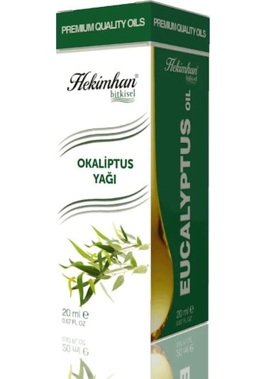Hekimhan Bitkisel Okaliptus Yağı 3 x 20 ML