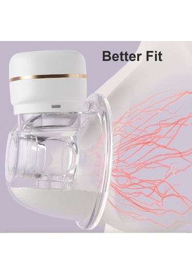 Didadodo Xindoker Taşınabilir Göğüs Pompası - 3 Mod, 9 Emiş Seviyesi, 150ml Saklama Kapasiteli, Hızlı Şarj