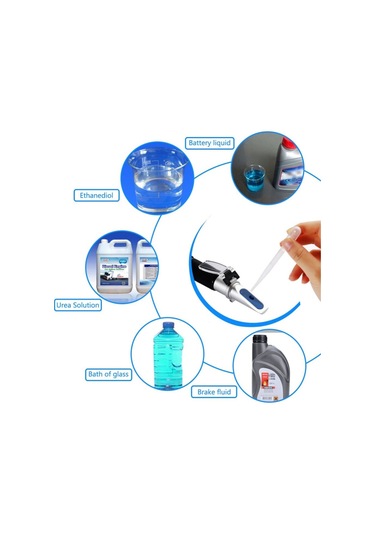 ATC AF50 Antifriz Refraktometre - Akü Etilen Glikol Cam Suyu