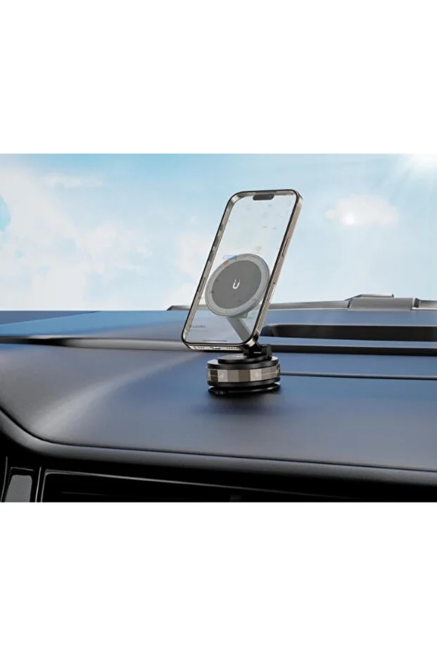 Xo-c176 Vakumlu Katlanabilir Arac Telefon Standı Siyah