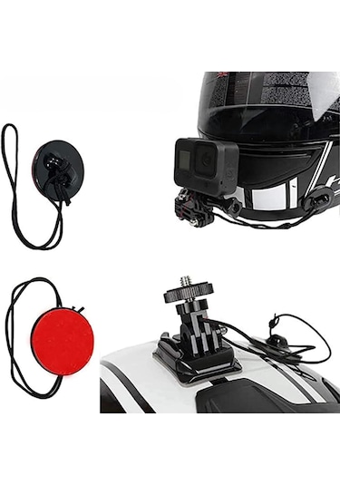 Fimtech Aksiyon Kamera Aparatları 20 Parça Aksesuar Siyah