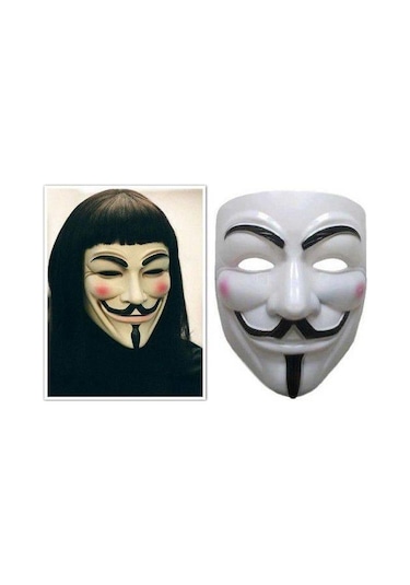 V For Vendetta Maskesi, Cadılar Bayramı Maske Kostüm Partisi