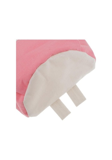 Trendooze Homyl Kumaş Saklama Çantası, Duvara Montajlı, Pembe Pembe