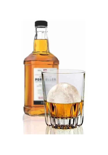 Hfambition Beyaz Şeffaf Dörtlü Yuvarlak Buz Topu Kalıbı - Whisky Ve İçecekler İçin Pratik Buzluk Moldü Çok Renkli