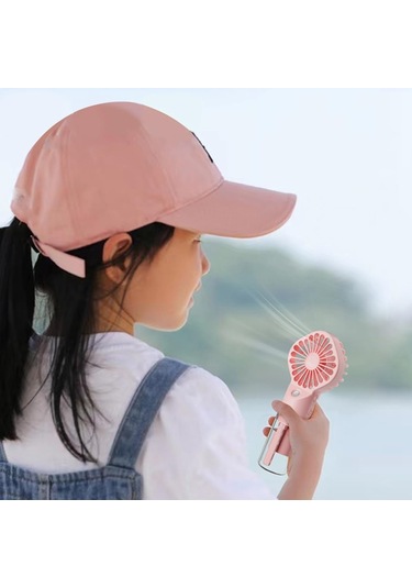 Ambition Taşınabilir El Tipi Fan Su Sisi Fan Öğrenci Yurdu Mini