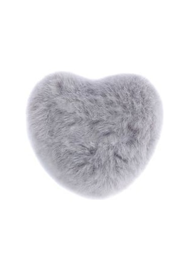 Gri Kalp Şekli-peluş Tavşan Pençesi 4 Adet Çarşaf Kapak Yorgan Tutucu Askıları Jartiyer Örtüsü Çarşaf Kaymaz Ev Gereçleri 47127312