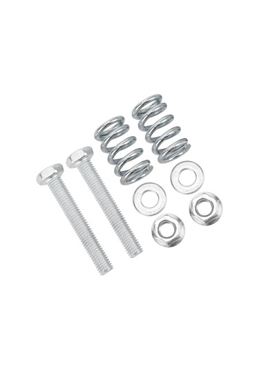 Wezone Araç Egzos Tamir Seti Çelik M8 Çiviler Yaylı Somun Paslanmaz Montaj Kolu 8 Parça