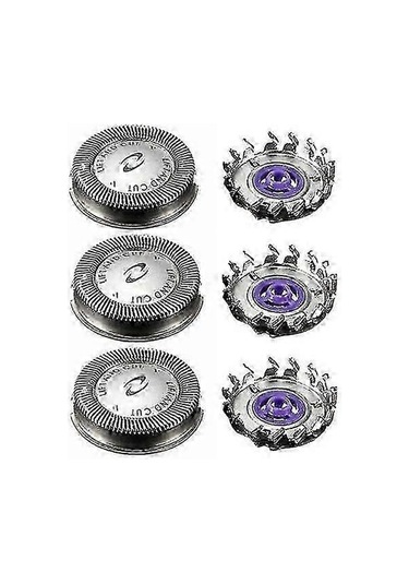 Philips Hq3 Hq32 Hq36 Hq40 Hq300 Erkekler İçin Tıraş Bıçağı İçin 6 Adet Tıraş Başlığı Yedek Tıraş Bıçağı Jkw