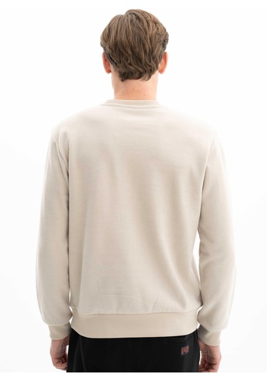 Arma Erkek Regular Fit Selanik Bisiklet Yaka Sweatshirt Kazak 001