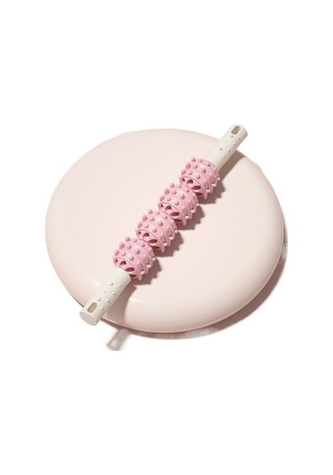 Yoga Masaj Çubuğu Bacak Kas Gevşetme Silindiri D0ıth5 Pembe