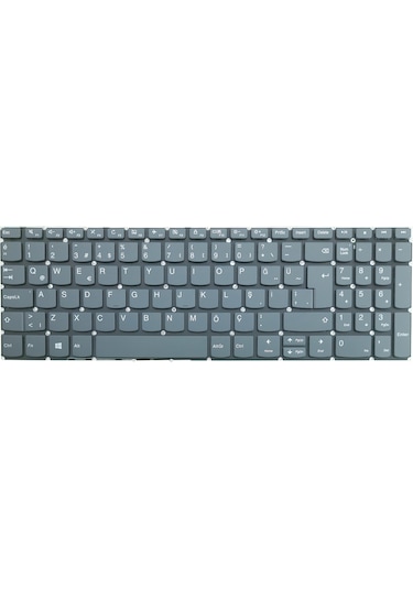 Lenovo Uyumlu ideaPad 3-15IIL05 Type 81WE Klavye (Füme) V2