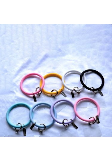 Ekılıf - Cep Telefonu Hanger 01 Telefon Tutucu El Askısı Bileklik - Koyu Mor T23304