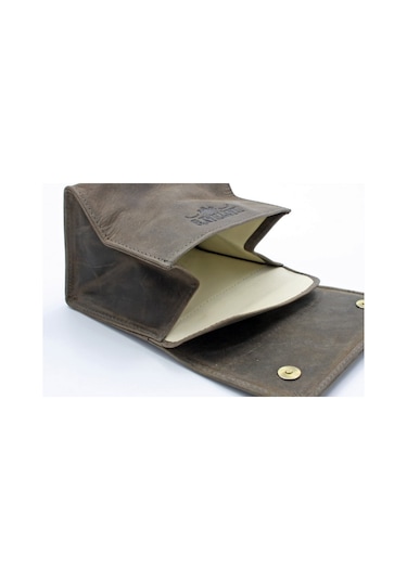 Rattray's Peat Tobacco Pouch 2 Kahve Deri Pipo Tütün Kesesi 131580