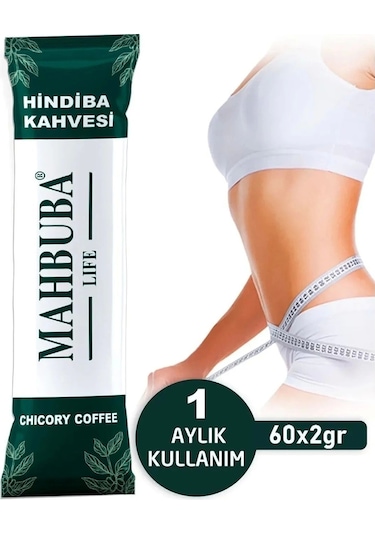 Mahbuba Hindiba Detox Form Kahvesi Glutensiz Kahve 1 Aylık - 60 Kullanım Net 120gr Diğer
