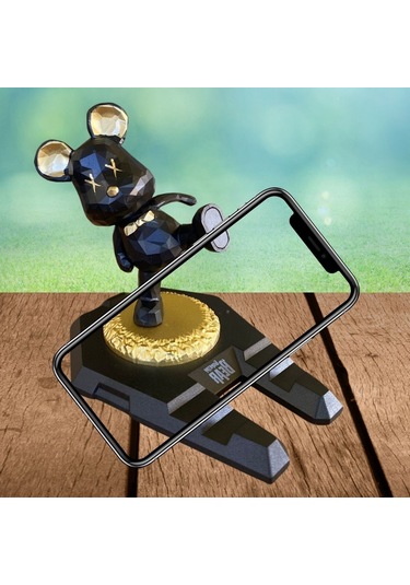 Buffer Ayıcıklı Telefon Ve Tablet Standı Masa Üstü Telefon Ve Tablet Tutucu Aparatı Çok Renkli