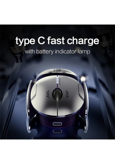 Prestigegoods Inphıc X2 3 Modu Fare Kablosuz Bluetooth 4.0/5.0 2400 Dpı Şarj Edilebilir Dizüstü Bilgisayar İçin X2