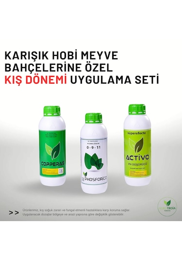 Meyve Bahçelerine Özel Kış Dönemi Uygulama Seti