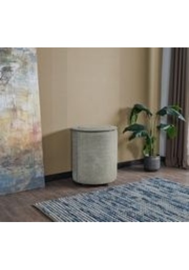 Elisa Makyaj Masalı Aynalı Organizerli Yumuşak Kumaşlı Kırlentli Renk Seçenekli Puf - Bench / Makyaj Masası A1