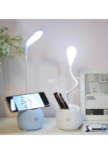 Dokunmatik Usb Şarjlı Masa Lambası Çok Renkli