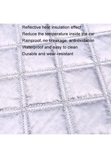Dancemonkey Araba Ön Cam Kapağı Güneşlik Kar Kalkanı Isı Yalıtımı Donmaya Dayanıklı Araba Ceket Yarım Kapak, Stil: Koruyucu Başlık Gümüş
