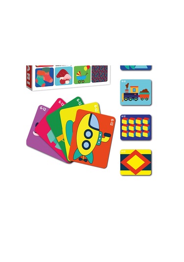 Dıy Toy Eğitici Kartlar 6-12 Ay Erken Eğitim Zeka Kartı