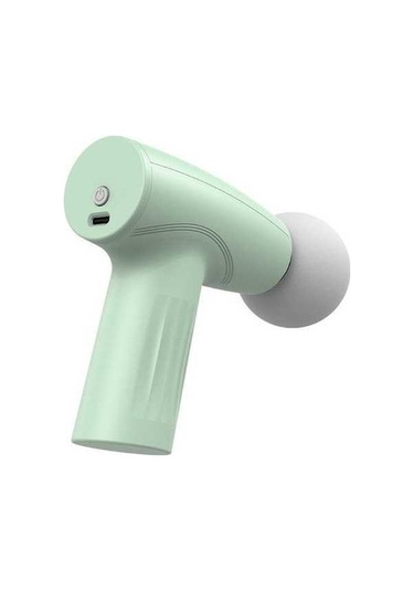 Tongxida Masaj Fasyal Tabancası Küçük Kas Masajı Açık Yeşil 4uhcrl Boyun Maskesi Açık Yeşil