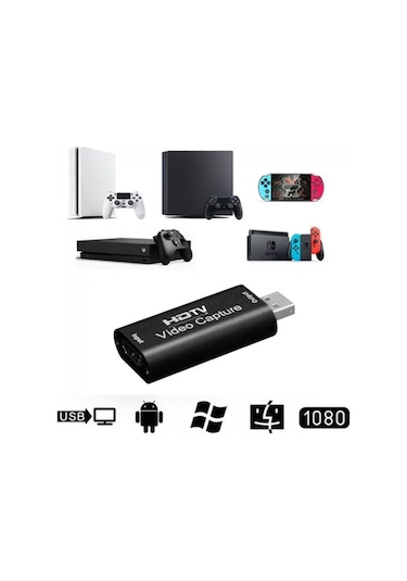 Hd Video Yakalama Kartı 4k Hdmı Usb Video Capture Kart Hdtv Video Capture