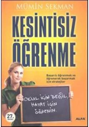 Kesintisiz Öğrenme - Mümin Sekman - Alfa Yayıncılık