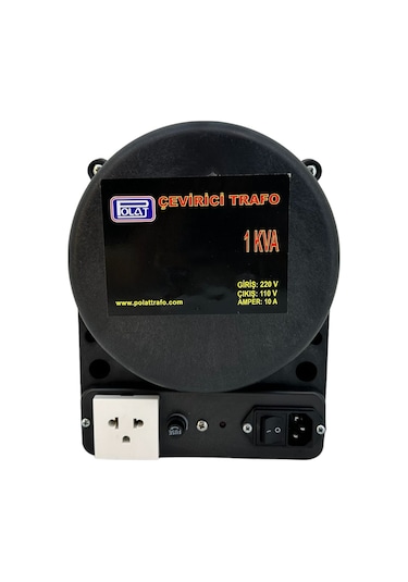 220 Giriş - 110 Çıkış  Çevirici Trafo Converter (1 KVA) IP TİP