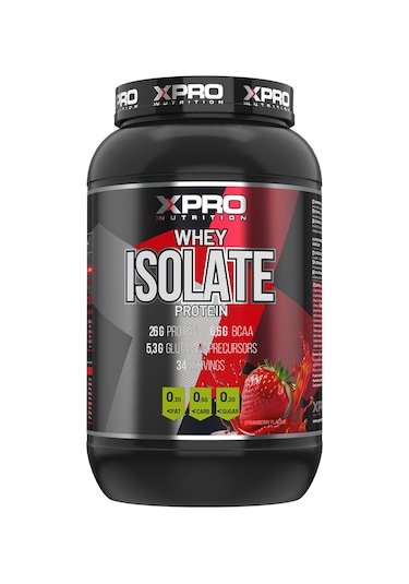 Xpro Nutrition Whey Isolate Protein Tozu 1020gr- Çilek