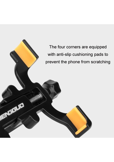 Sones Bengguo Bisiklet Alüminyum Alaşımlı Dört Pençeli Bisiklet Cep Telefonu Tutucu, Model: Gövde Stili