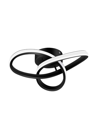 Neoglint Kavisli Tasarım Led Tavan Işık Koridor Işıkları Siyah Siyah