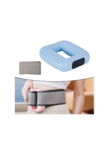 Suntek Elektrikli Masaj Halkası Kompakt El Aleti Yetişkinler Mavi