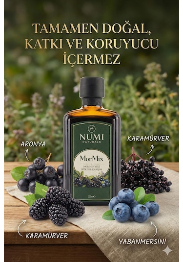 Mormix Mor Meyveli Bitkisel Karışım %100 Doğal Katkısız 350 Gr