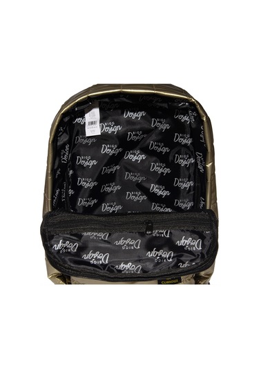 Biggdesign Moods Up Curious Kapitone Sırt Çantası Su Geçirmez Hafif Okul Ve Laptop Çantası Sarı Sarı